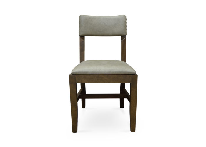 Osteria Padded Chair - nailheads-F