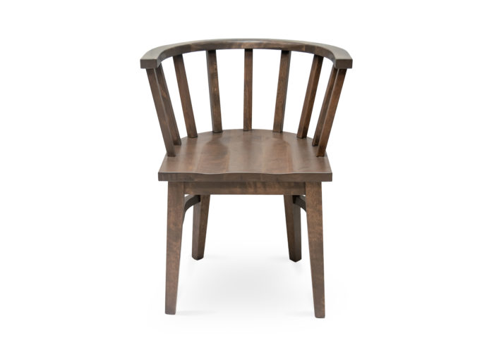 Oakland Wood Saddle Chair - F
