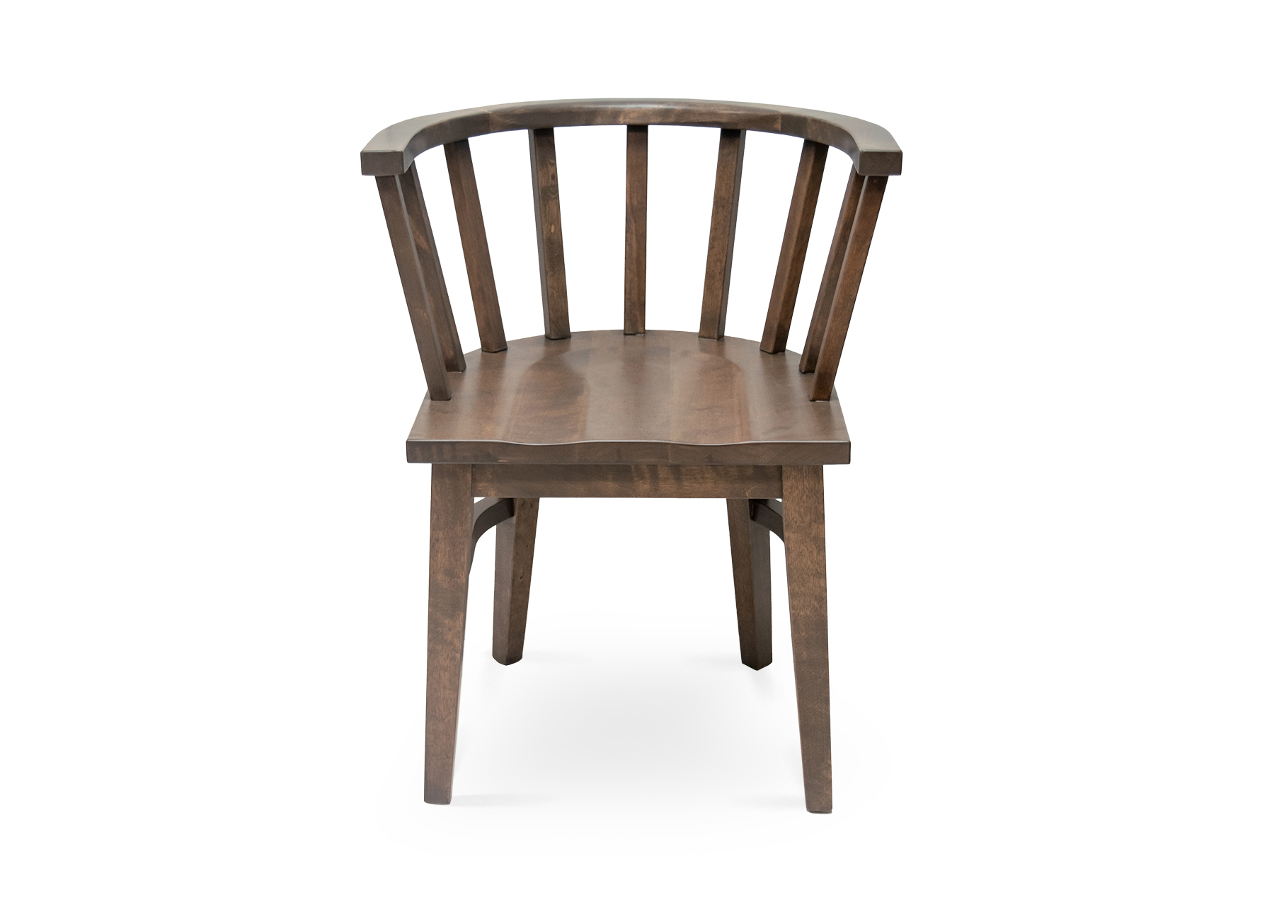 Oakland Wood Saddle Chair - F